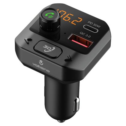 Volkano_Grill_Series_Bluetooth_Car_Modulator_and_Charger