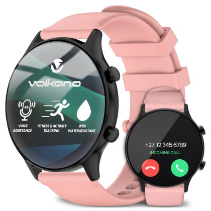 Volkano_Halo_Series_Smartwatch_-_Coral_Pink