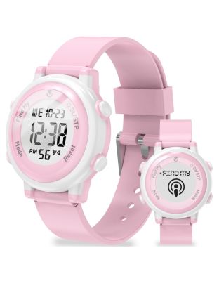 Volkano_Kids_Digital_Watch_with_Apple_Find_My_-_3ATM_Waterproof_Anti-Lost_-_Pink