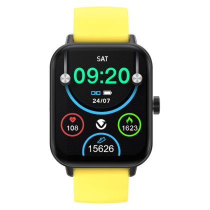 Volkano_Chroma_Series_Smartwatch_with_Yellow_Strap
