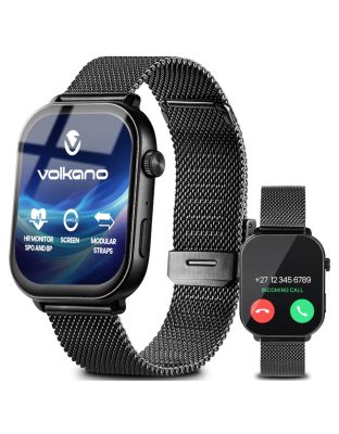 Volkano_Trinity_Series_Smartwatch_with_Metal_Mesh_Strap_-_Black