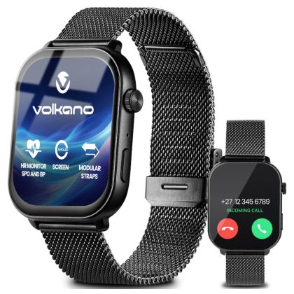 Volkano_Trinity_Series_Smartwatch_with_Metal_Mesh_Strap_-_Black
