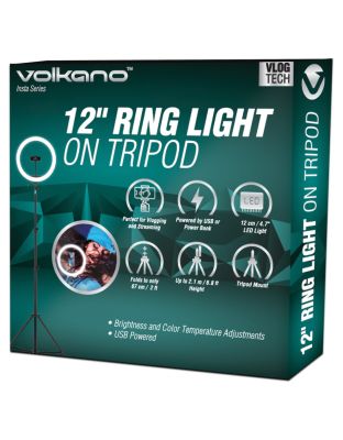Volkano_Insta_Series_12_Inch_Ring_Light_on_Tripod_-_Black