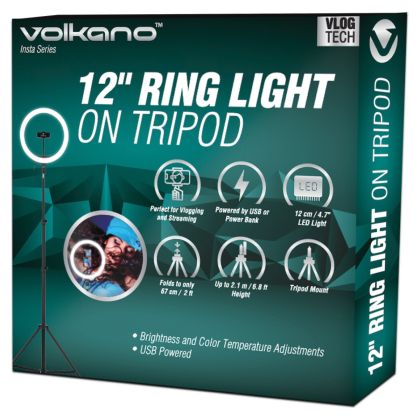 Volkano_Insta_Series_12_Inch_Ring_Light_on_Tripod_-_Black