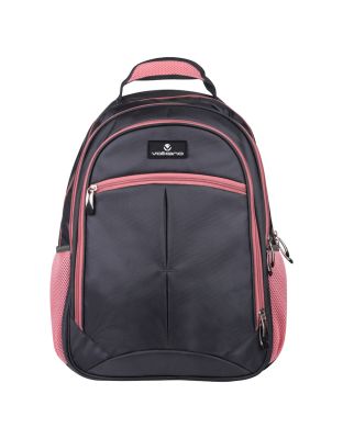 Volkano_Orthopaedic_Backpack_27L_-_Dark_Grey_Pink