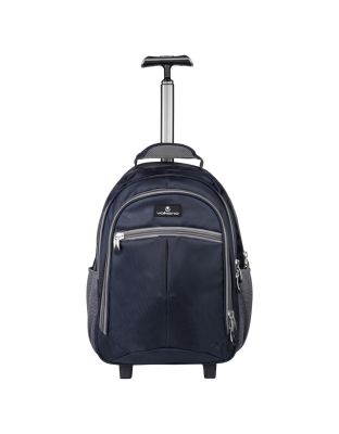 Volkano_Orthopaedic_Trolley_Backpack_27L_-_Navy_Grey