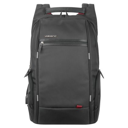 VolkanoX_United_15.6_Laptop_Backpack_-_Black