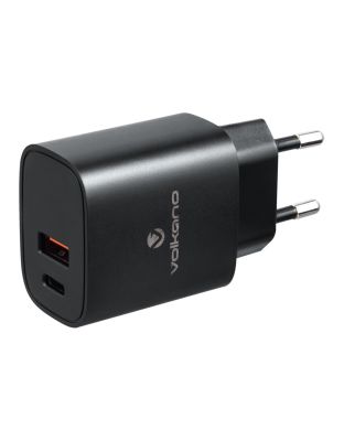 Volkano_Express_Series_QC3.0_PD_Wall_Charger_-_20w_with_Cable