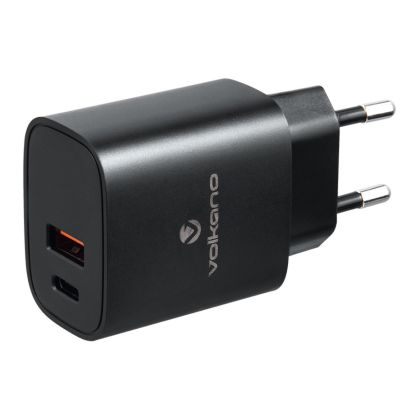 Volkano_Express_Series_QC3.0_PD_Wall_Charger_-_20w_with_Cable