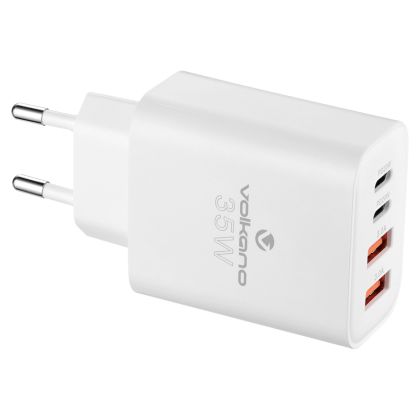 Volkano_Quad_Series_2x_PD_USB-C_2x_USB-A_3a_35W_Wall_Charger