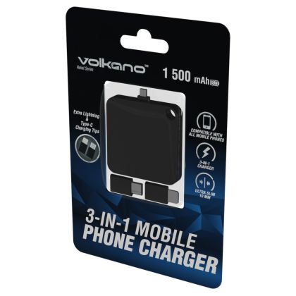 Volkano_Relief_Series_1500mah_3-in-1_Mobile_Phone_Charger_-_Black