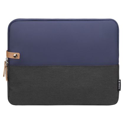 Volkano_Graco_14.1_Laptop_Sleeve_Navy_Grey