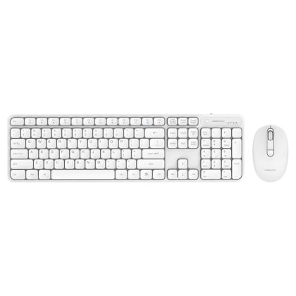 VolkanoX_Garnet_Bluetooth_Wireless_Keyboard_and_Mouse_Combo_-_White