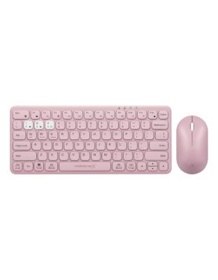 VolkanoX_Blaze_Bluetooth_Wireless_Keyboard_and_Mouse_Combo_-_Rose