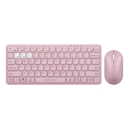 VolkanoX_Blaze_Bluetooth_Wireless_Keyboard_and_Mouse_Combo_-_Rose