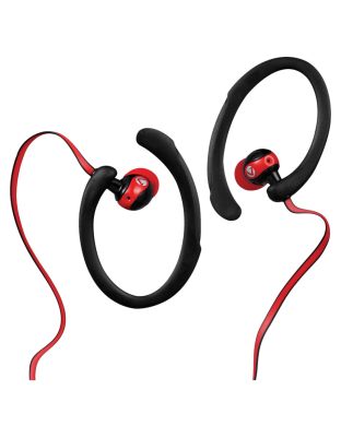 Volkano_Sports_Earphones_Black_Red