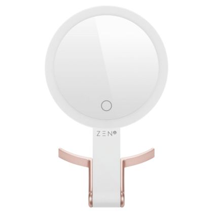 ZEN_JestSet_Series_Portable_Handheld_LED_Mirror_-_White