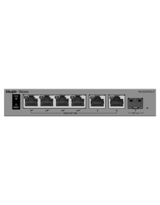 Reyee_6_Port_Gigabit_with_4_Port_PoE_54W_1SFP_Uplink_Smart_Managed_Switch